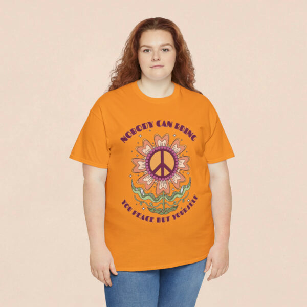 Women's Motivational Quote Printed T-shirt - Tennessee Orange