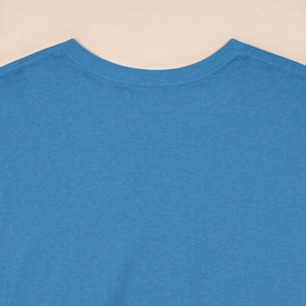 Women's Happiness Blooms Printed Cotton T-shirt - Heather Sapphire - Image 8