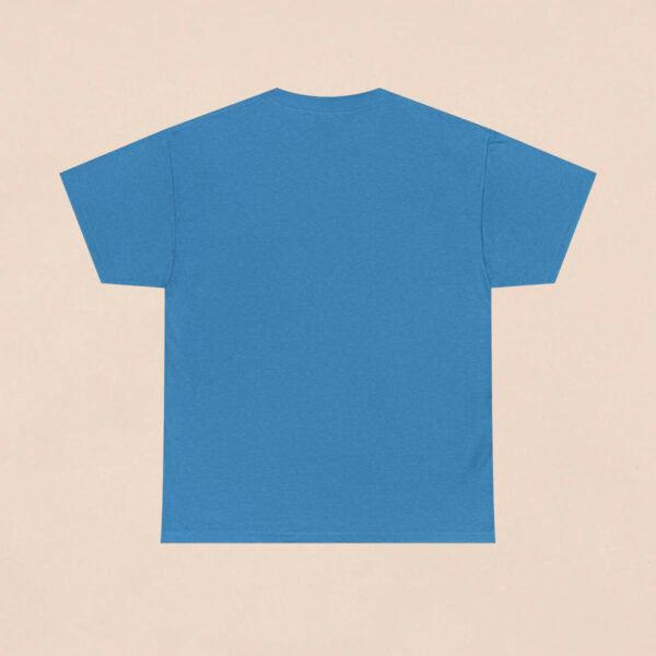 Women's Happiness Blooms Printed Cotton T-shirt - Heather Sapphire - Image 3
