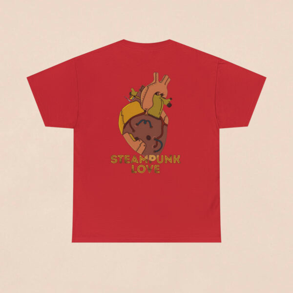 Men's Repaired Heart backside Printed T-shirt - Image 4