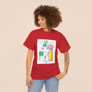 Women's Beautiful Passion Printed T-shirt - Red