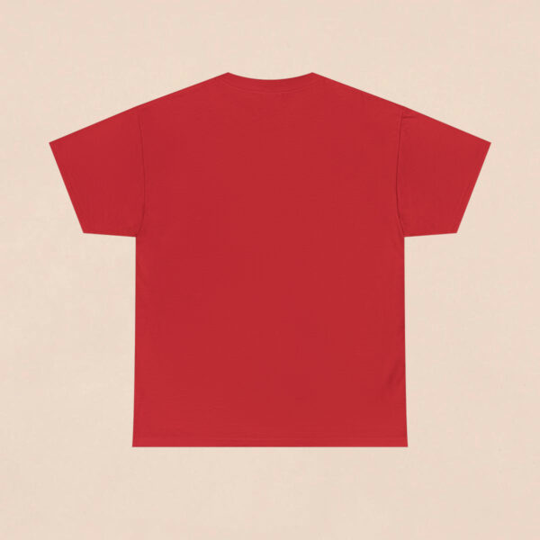 Women's Motivational Quote Printed T-shirt - Red - Image 3