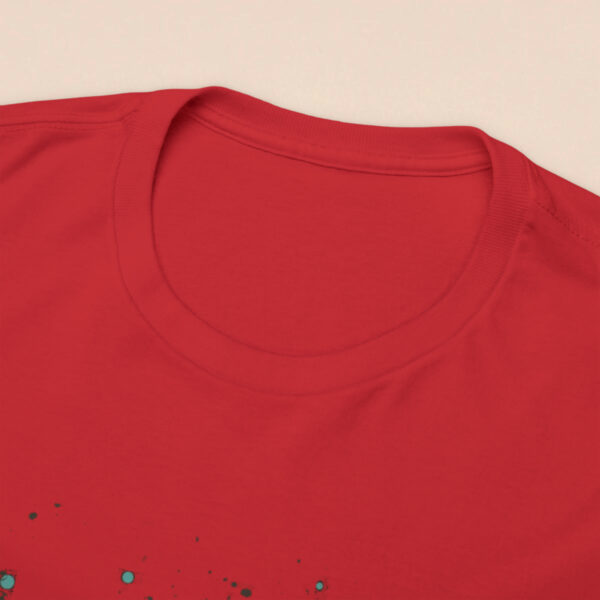 Men's Red Need My Space Printed T-shirt - Image 6