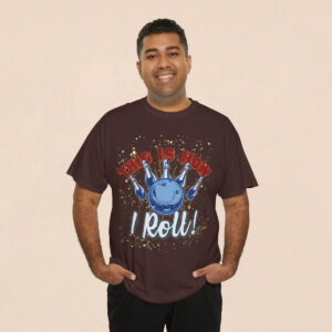 Men's Russet How I Roll Printed T-shirt