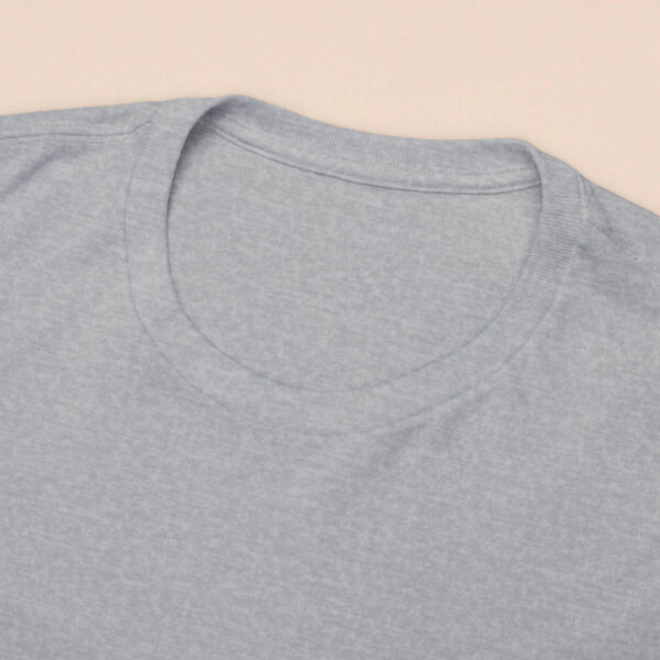Men's Sport Grey Skull Time is Done Back Printed T-shirt - Image 5