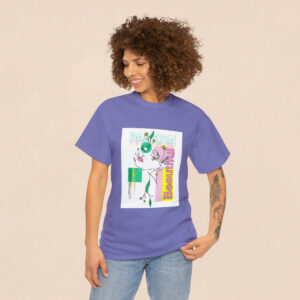 Women's Beautiful Passion Printed T-shirt - Violet