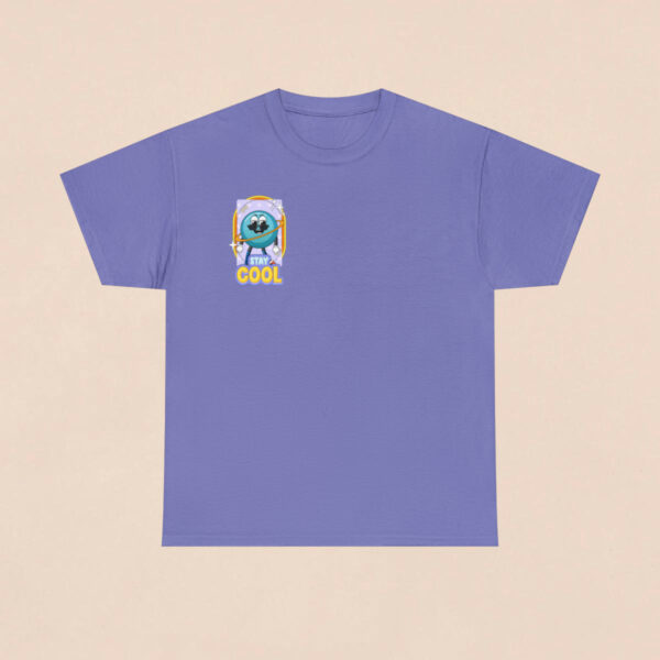 Men's Lavender Stay Cool Printed T-shirt - Image 3