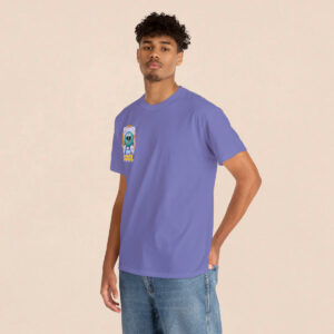 Men's Lavender Stay Cool Printed T-shirt