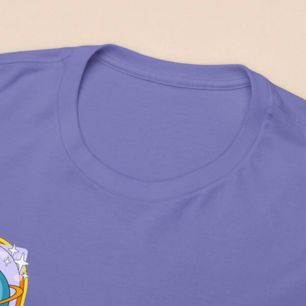 Men's Lavender Stay Cool Printed T-shirt - Image 5