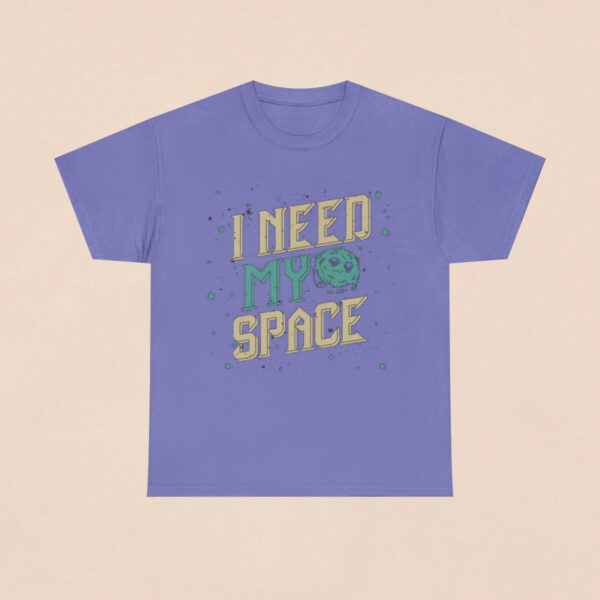 Men's Lavender Need My Space Printed T-shirt - Image 3
