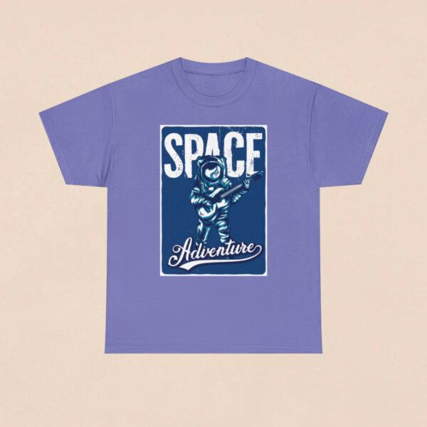 Men's Lavender Space Adventurous Printed T-shirt - Image 2