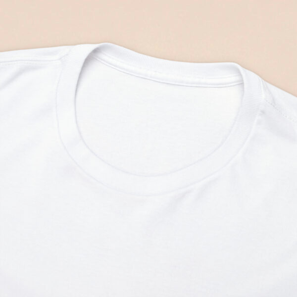 Men's White Skull Time is Done Back Printed T-shirt - Image 5