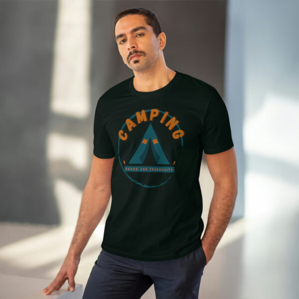 Camping Organic T-shirt - Unisex - Image 5