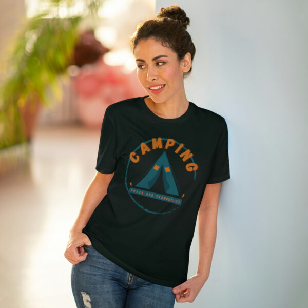 Camping Organic T-shirt - Unisex - Image 6