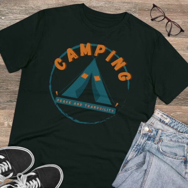 Camping Organic T-shirt - Unisex