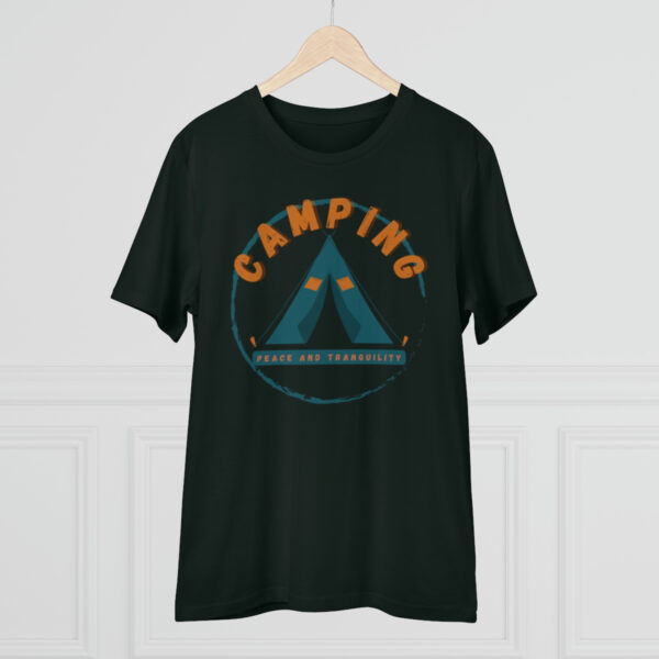 Camping Organic T-shirt - Unisex - Image 4