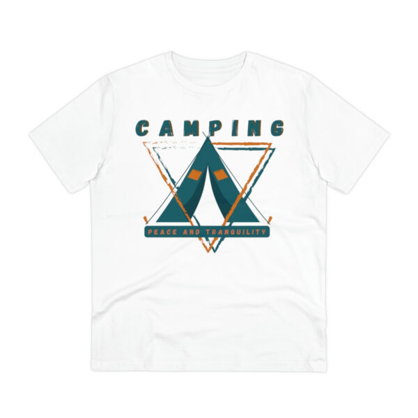 Camping & Nature Organic T-shirt - Unisex - White - Image 2