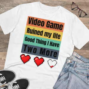 I Have Two More Organic T-shirt - Unisex - White
