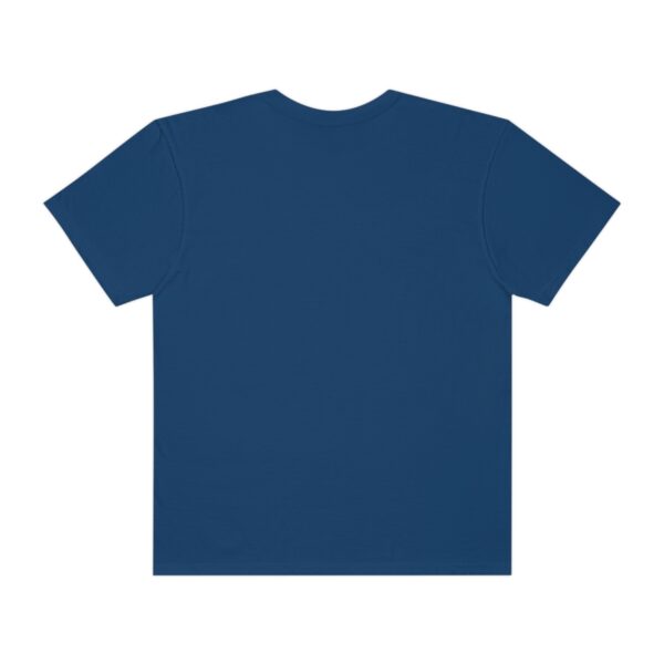 Women's One Line Art Printed T-shirt - Navy - Image 3