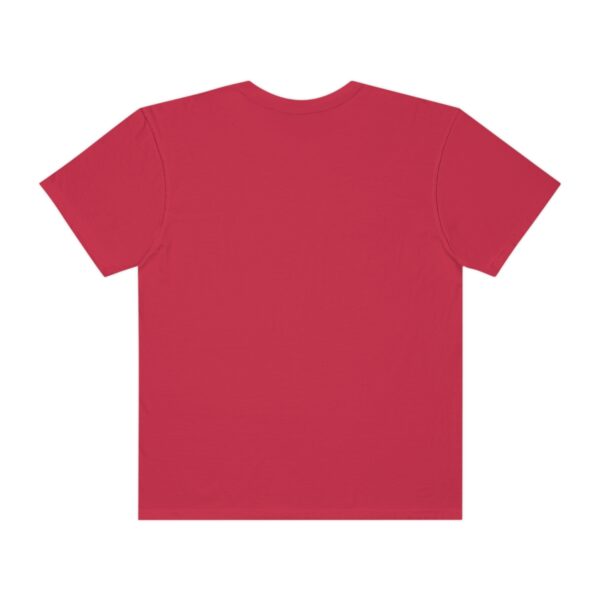 Women's One Line Art Printed T-shirt - Red - Image 3