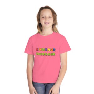 Kid' s Dinosaur Printed Tshirt - Crunchberry