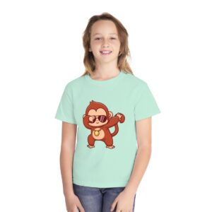 Kid's Monkey Dancing Printed Tshirt - Island Reef