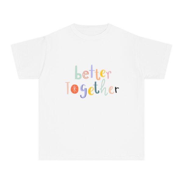 Kid's White Better Together Printed T-shirt - Image 2