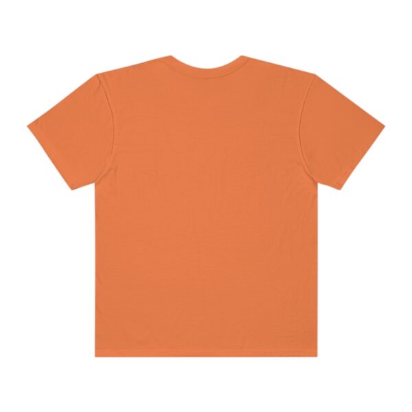Women's One Line Art Printed T-shirt - Burnt Orange - Image 3