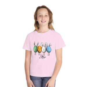 Kid's Happy Easter Printed T-shirt - Blossom