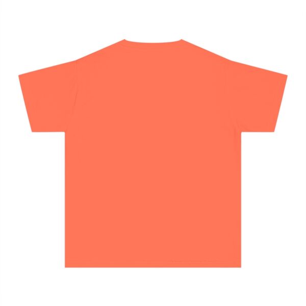 Kid's Cat Lover Printed T-shirt - Bright Salmon - Image 3
