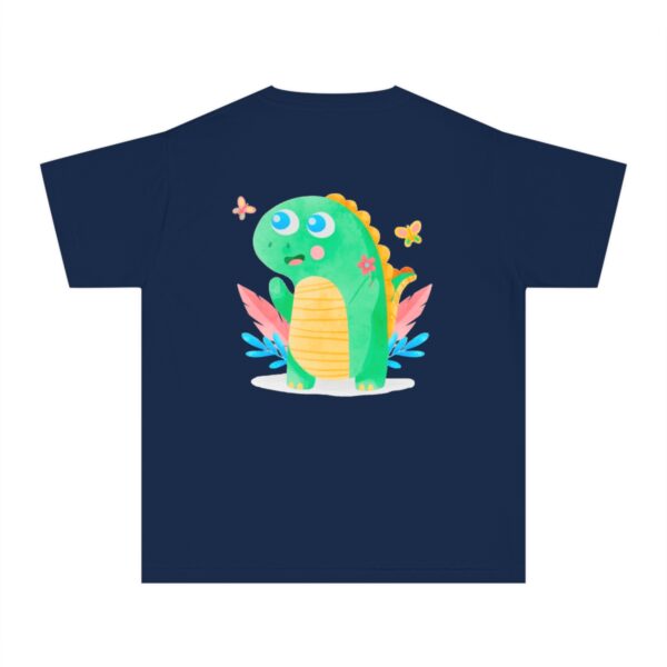 Kid' s Dinosaur Printed Tshirt - True Navy - Image 3