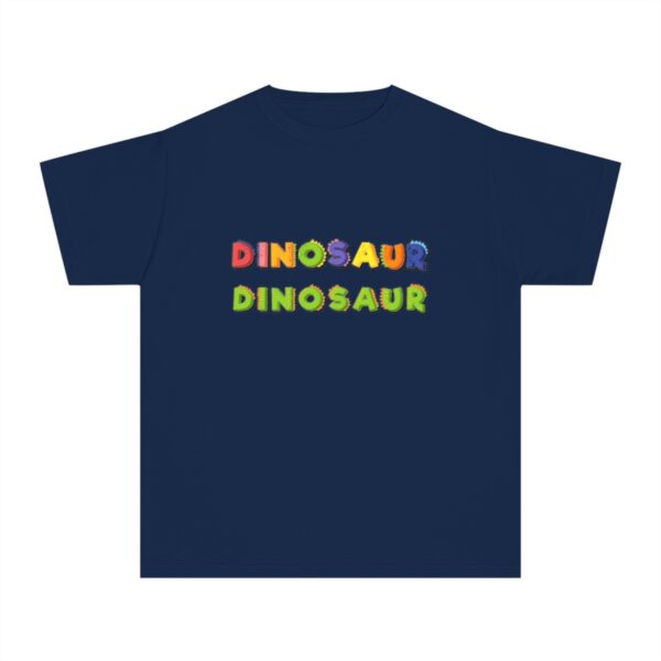 Kid' s Dinosaur Printed Tshirt - True Navy - Image 2