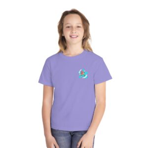 Kid's Stay Fresh Printed T-shirt - Violet