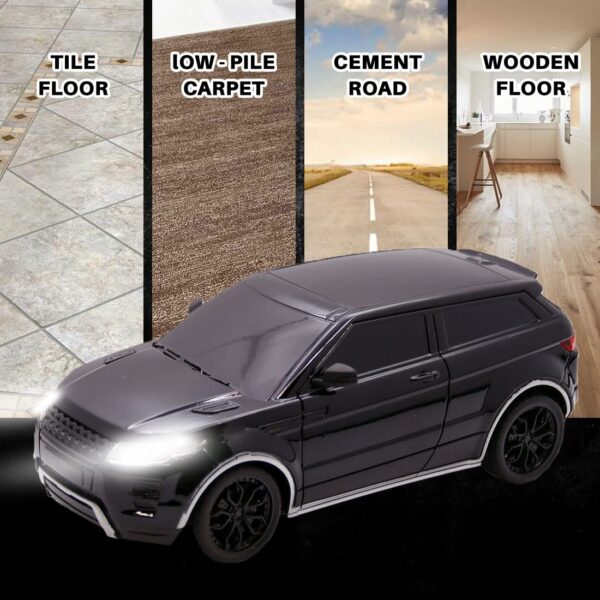 Mini High-Speed RC Car: 1:24 Scale, Rechargeable with Lithium Battery (Black) - Image 5