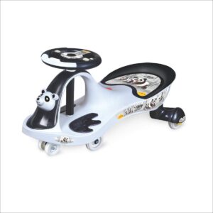 grabwhole Panda Magic Car: Ride-On Swing with Comfortable Seats (Age 2+)