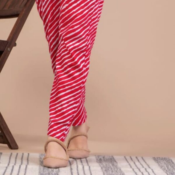 Pink Co-ord Set Jaipuri Hand Block Print - Image 3