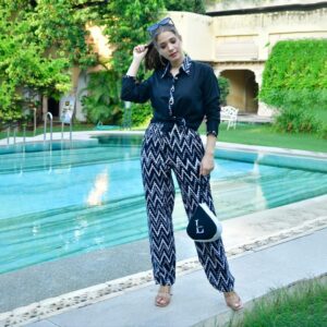 Summers Soothing Co-ord Set in Classic Black