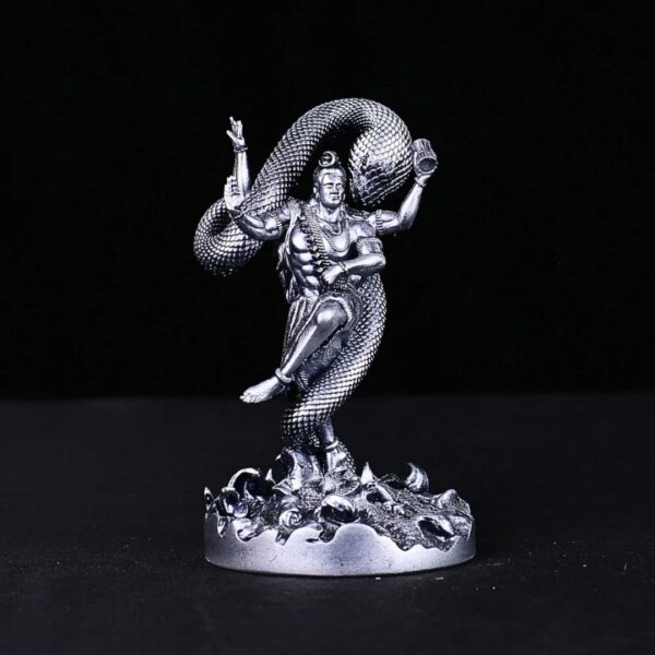 Mystical Shiva Idol – Handcrafted Mahadev Murti for Home Decor, Temple, Shivratri, Housewarming & Gifting | Resin Statue - Image 7