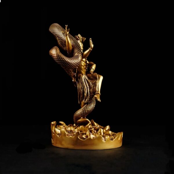 Mystical Shiva Idol – Handcrafted Mahadev Murti for Home Decor, Temple, Shivratri, Housewarming & Gifting | Resin Statue - Image 6