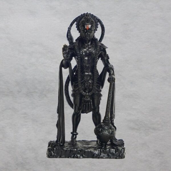 Sarangpur Hanuman Ji Idol – 3D Printed UV Resin Murti for Car Dashboard, Temple & Home Décor – 12 cm - Image 14