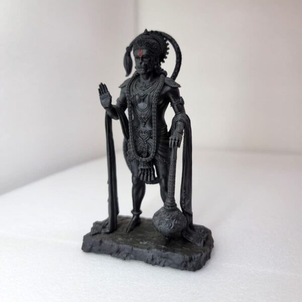 Sarangpur Hanuman Ji Idol – 3D Printed UV Resin Murti for Car Dashboard, Temple & Home Décor – 12 cm - Image 18