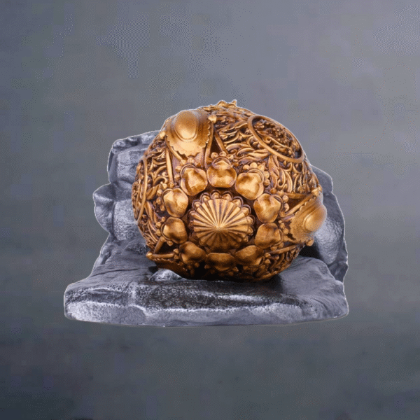 Hanuman Ji Gada Idol – 4 Inch Bajrang Bali Sota Decorative Showpiece for Car Dashboard, Home, Office & Pooja Room - Image 2