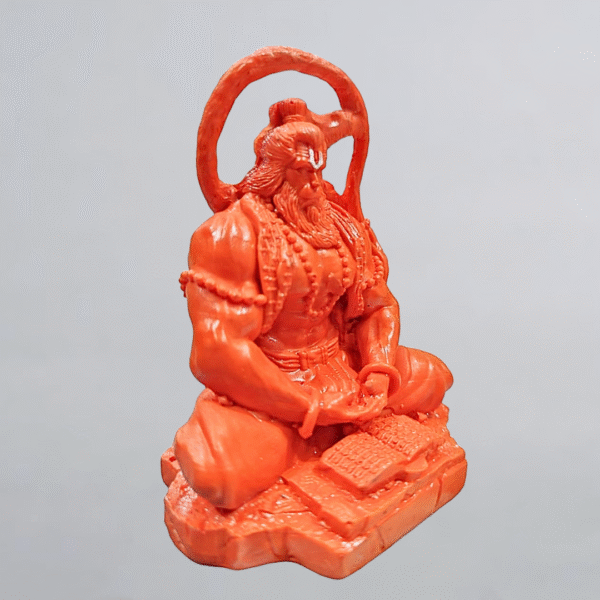 Hanuman Ji Murti in Dhyan Mudra – Meditation Bajrangbali Idol for Home, Car Dashboard & Office Decor – 11 cm - Image 8