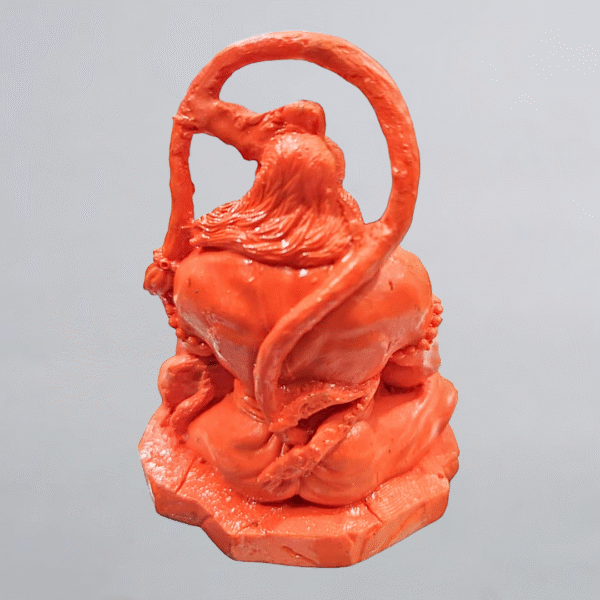 Hanuman Ji Murti in Dhyan Mudra – Meditation Bajrangbali Idol for Home, Car Dashboard & Office Decor – 11 cm - Image 7