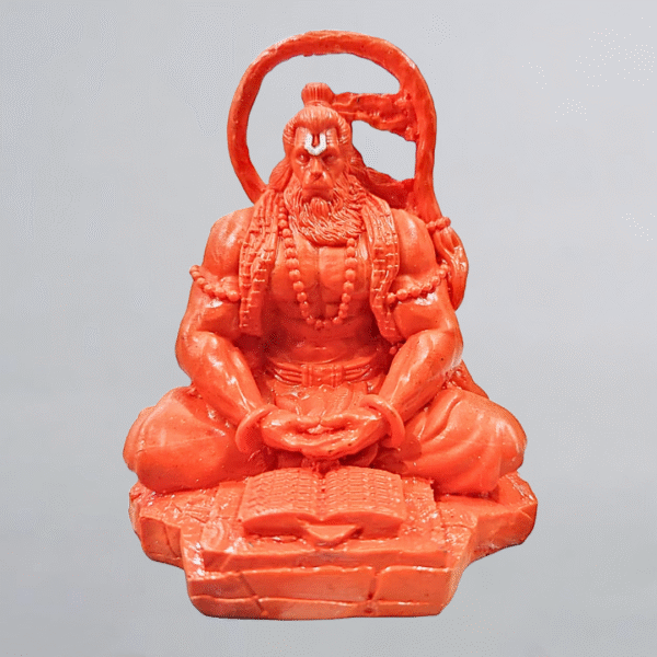 Hanuman Ji Murti in Dhyan Mudra – Meditation Bajrangbali Idol for Home, Car Dashboard & Office Decor – 11 cm - Image 6