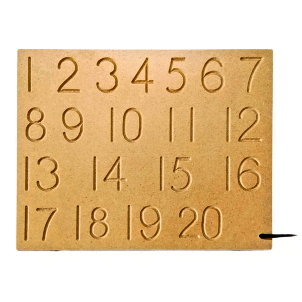 Wooden Tracing Boards Combo – Capital, Small Letters, Numbers & Tamil Alphabets (Set of 5) - Image 4